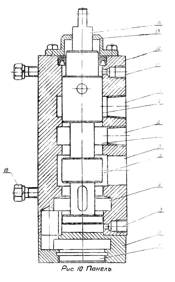 Гідропанель пресса П6324